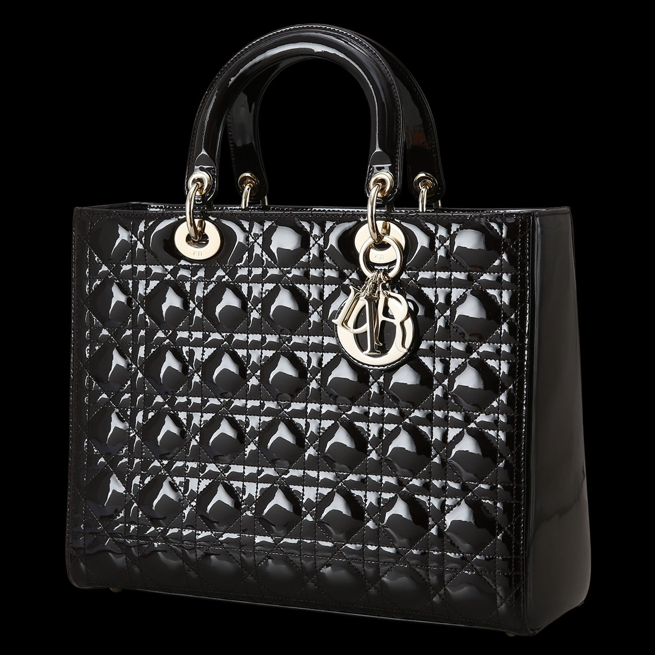 CHRISTIAN DIOR(USED)크리스찬디올 레이디디올 라지 토트백
